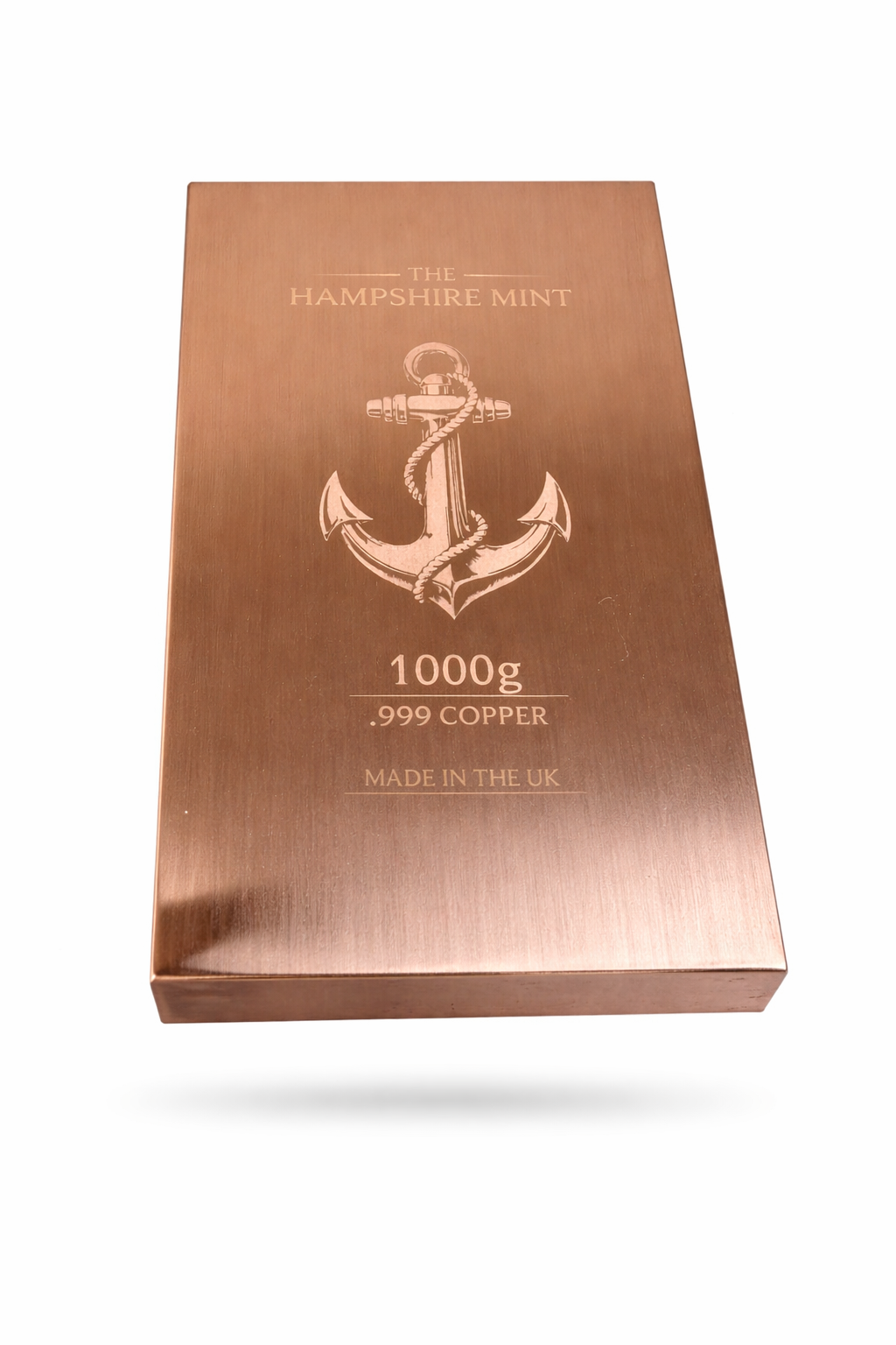 [PRE ORDER] Hampshire Mint – Anchor 1kg Copper Bullion Bar